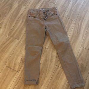 Madewell khaki jeans